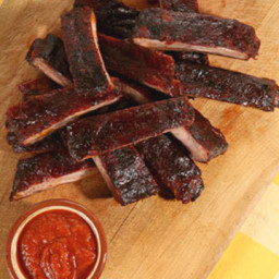 Oven-Roasted Ribs with Barbecue Sauce