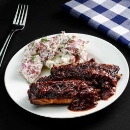 Oven Slow-Cooked BBQ Spare Ribs