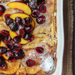 Overnight Baked French Toast with Challah