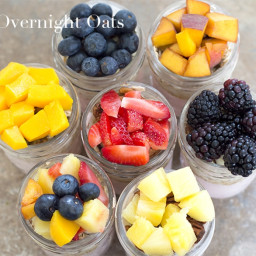 Overnight Oats – 7 Day Breakfast Meal Prep