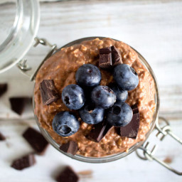Overnight Oats and Chia Seed Breakfast Pot