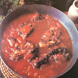 Oxtail in thick Red Wine sauce