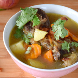 Oxtail soup (Malaysian style)