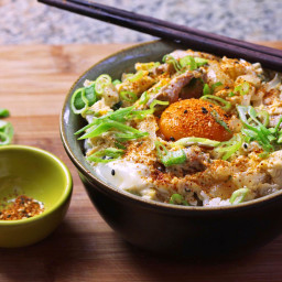 Oyakodon (Japanese Chicken and Egg Rice Bowl) Recipe