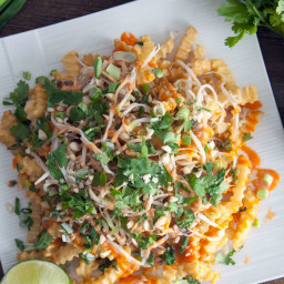 Pad Thai Fries | Vegan Recipe