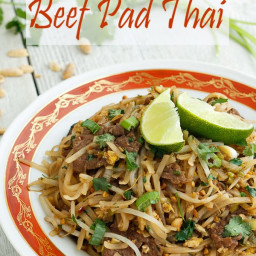 Pad Thai with Beef