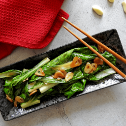 Pak Choi with Oyster Sauce Recipe