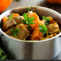 Paleo Beef and Pumpkin Stew In The Slow Cooker