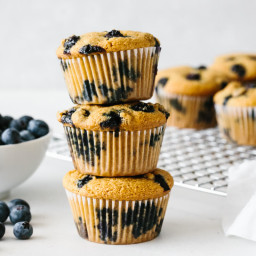 Paleo Blueberry Muffins (Healthy Blueberry Muffins)