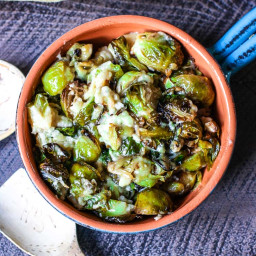 Paleo Brussels Sprouts Gratin