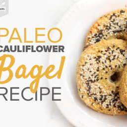 Paleo Cauliflower Bagel Recipe