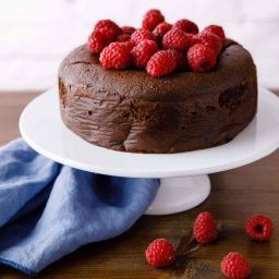 Paleo Chocolate Raspberry Cake (Easy Guilt-Free Dessert)