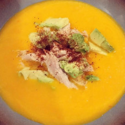 Paleo Crock Pot Chicken “Tortilla Soup”
