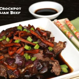 Paleo Crockpot Mongolian Beef