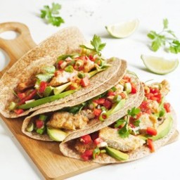 Paleo Fish Tacos with Homemade Tortillas