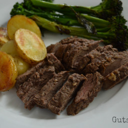 Paleo Grilled Beef Sirloin Tips, plus a review of ButcherBox subscription s