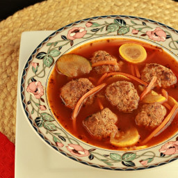 Paleo Italian Meatball Soup (crock pot)