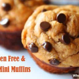 Paleo Mini Muffins {Made With Applesauce, Pearsauce or Apple-Pear Sauce}