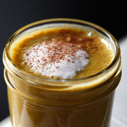 Paleo Pumpkin Smoothie with Whipped Cream