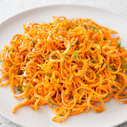 Paleo Roasted Carrot “Noodles”
