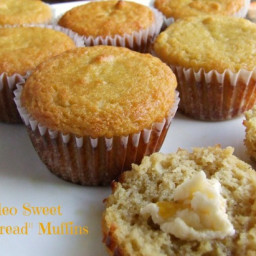 Paleo Sweet “Cornbread” Muffins from Cassidy's Craveable Creations