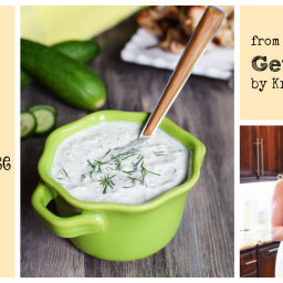 Paleo Tzatziki Sauce (Dairy and Nut Free) from Get Sauced!