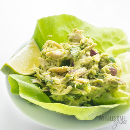 Paleo Whole30 Chicken Salad with Avocado Recipe