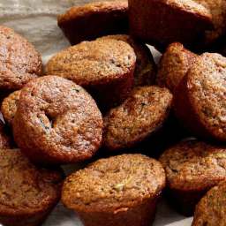 Paleo Zucchini Chocolate Chip Mini-Muffins Recipe