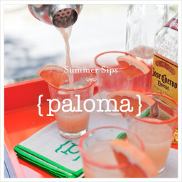 Paloma - grapefruit and tequila tipple, 
