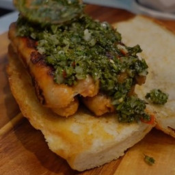 The Choripan - Argentinian Sandwich 