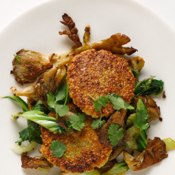 Pan-Fried Coconut Curry Quinoa Cakes