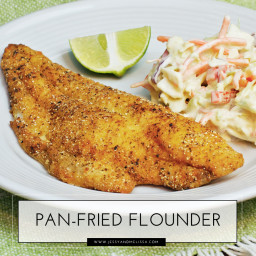 Pan-Fried Flounder