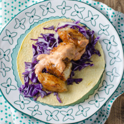 Pan-Fried Tilapia Tacos with Chipotle Mayo