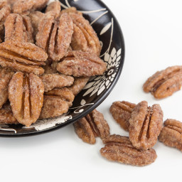 Pan Roasted Candied Pecans