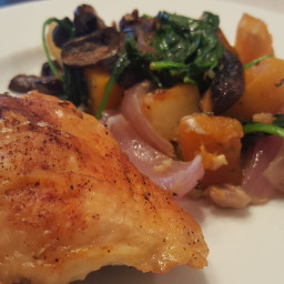 Pan Roasted Chicken and Potatoes