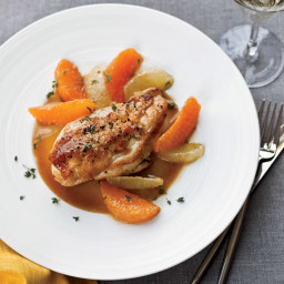Pan-Roasted Chicken with Citrus Sauce