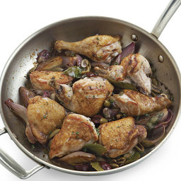 Pan-Roasted Chicken with Olives and Lemon