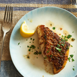 Pan-Roasted Fish Fillets With Herb Butter