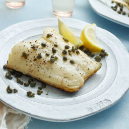 Pan-Roasted Fish With Fried Capers