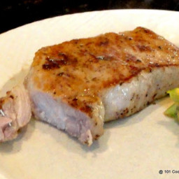 Pan Seared Oven Roasted Pork Chops from Loin