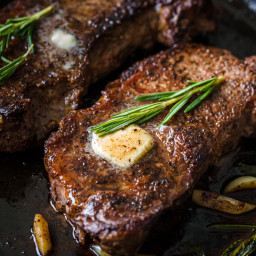 Pan Seared Steak Recipe (Steakhouse Quality!)