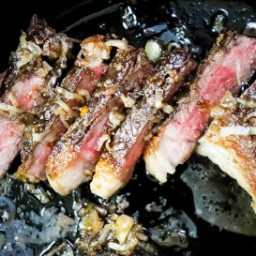 Pan-Seared Strip Steak