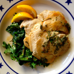 Pan-Seared Turkey Breast With Lemon and Herbs