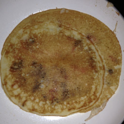 Pan-Sized Lemon-Blackberry Pancakes with Citrus Syrup