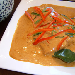 Panang Curry Salmon 