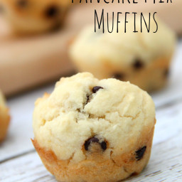Pancake Mix Muffins Recipe {Egg Free, can be Dairy and Gluten Free!}