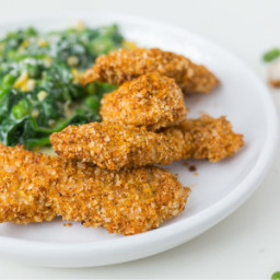 Panko-Crusted Oven-‘Fried’ Chicken
