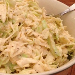 Papajoe's Coleslaw for BBQ Samiches (Sandwiches for Normal Folk)