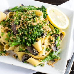 Pappardelle with Broccolini and Crunchy Gremolata