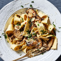 Pappardelle With Mixed Mushrooms